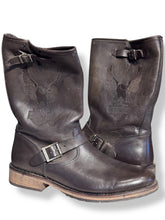 Harley Davidson brown riding boot 10